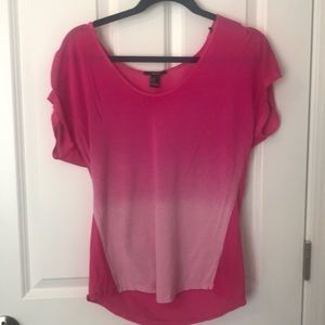 Faded pink top